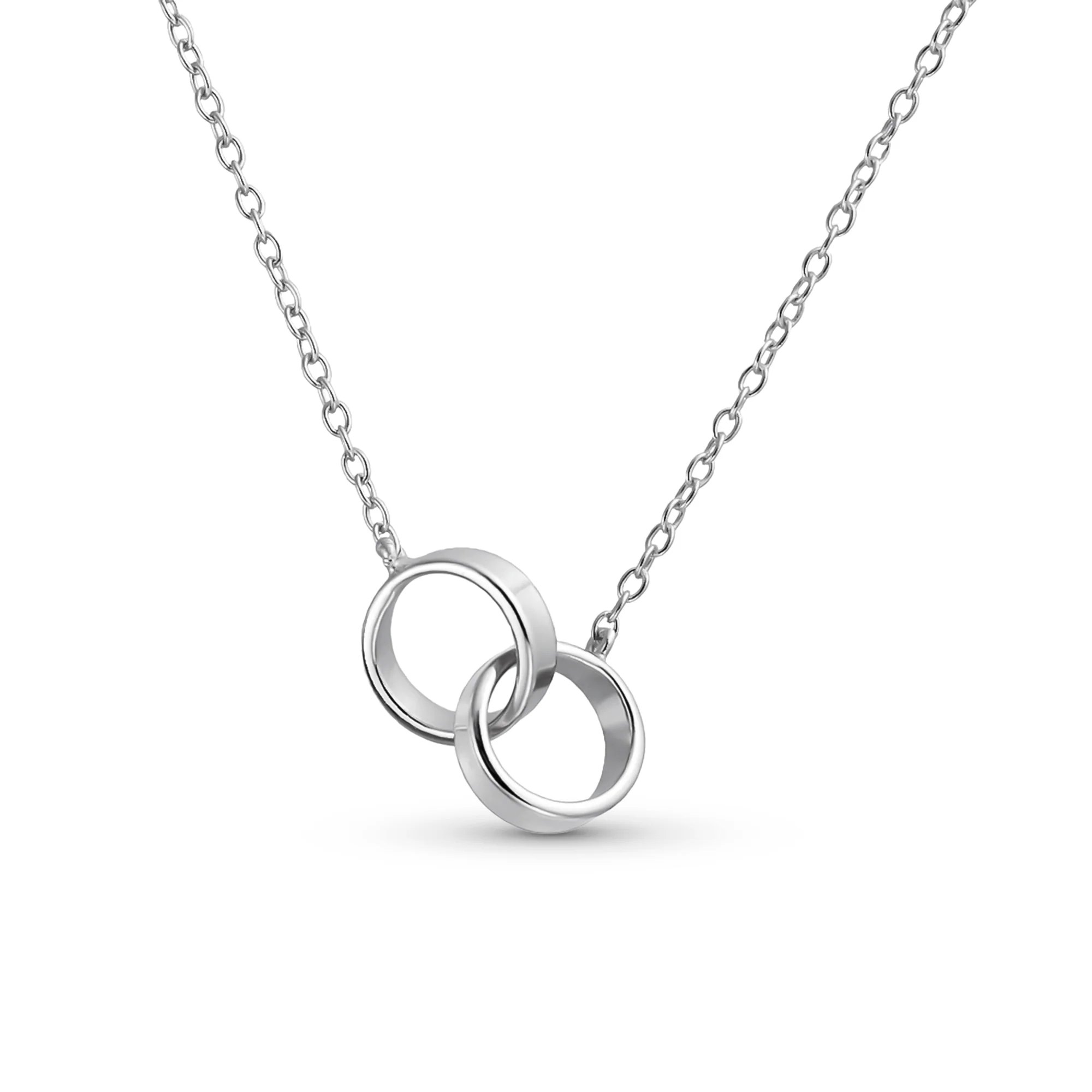 Eternal Friendship Pendant Necklace Infinity Interlocking