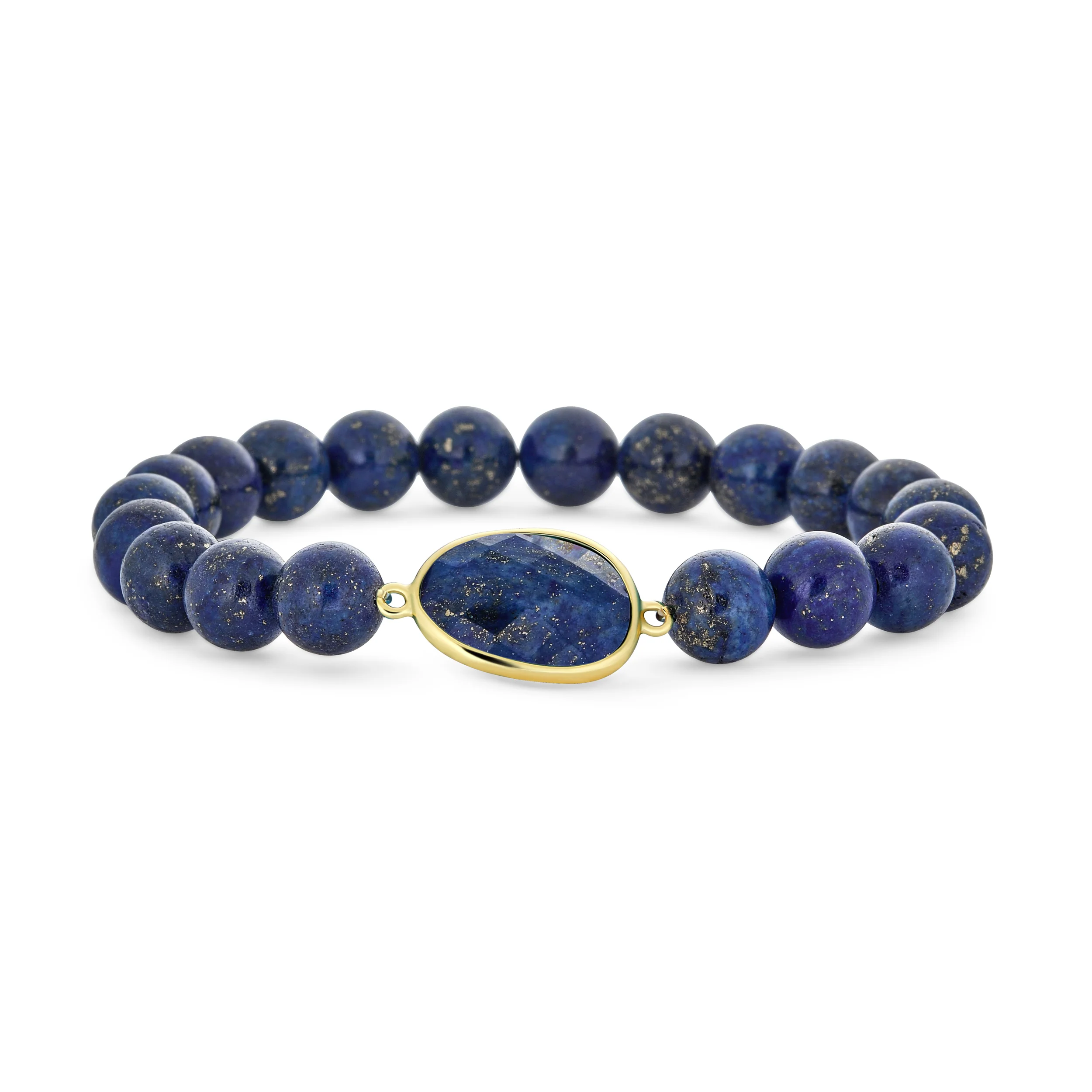 Stacking Stretch Bracelet Lapis Amethyst Turquoise Hearts