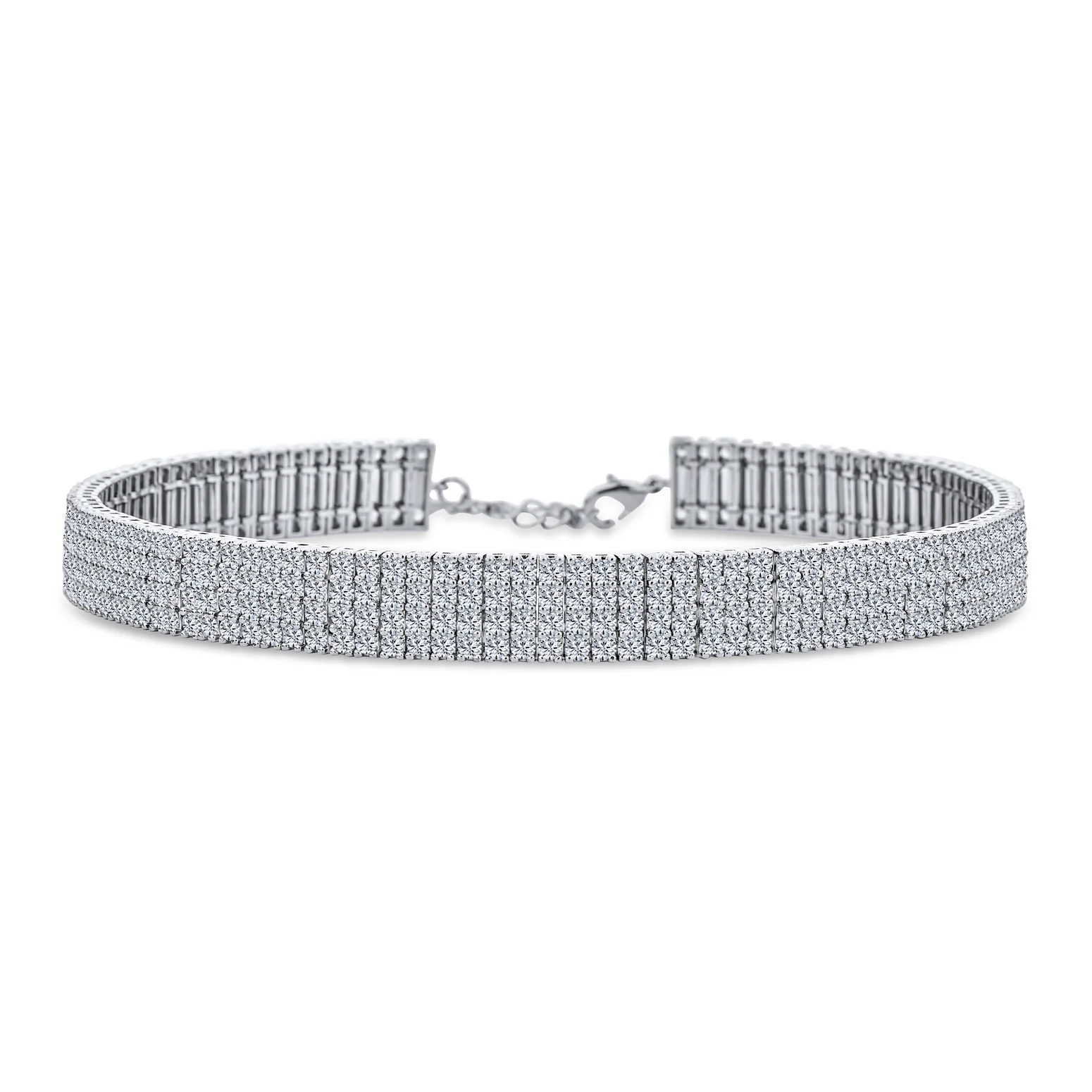 Bridal Necklace Fashion Crystal Choker for Weddings Parties