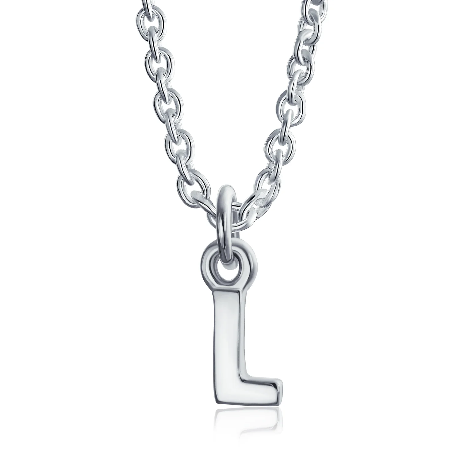Dainty Alphabet Block Letter Anklet Ankle Bracelet Sterling Silver - Image 11