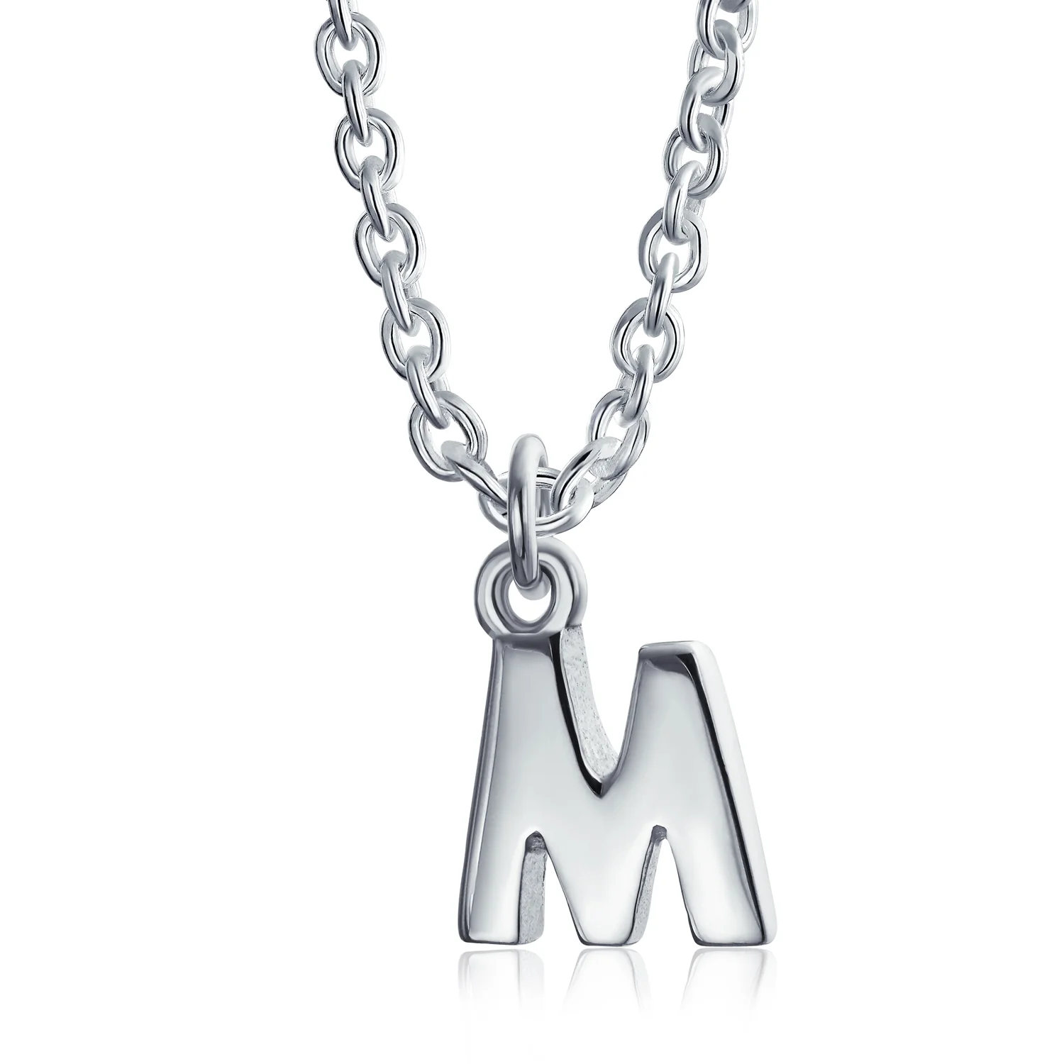 Dainty Alphabet Block Letter Anklet Ankle Bracelet Sterling Silver - Image 12