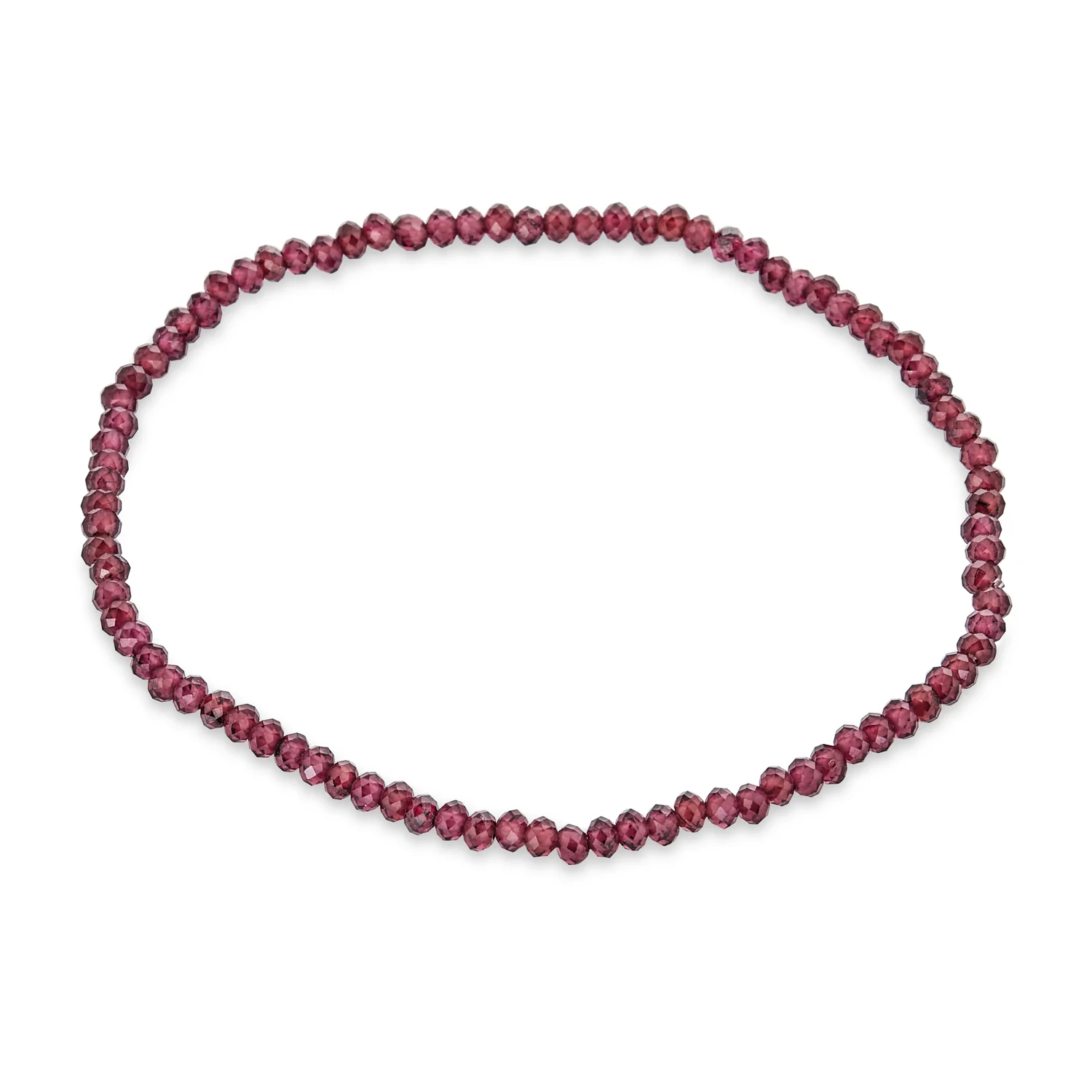 Dainty Gemstone Multi-Strand Seed Bead Stretch Bracelet Caviar Rondell Beads - Image 4