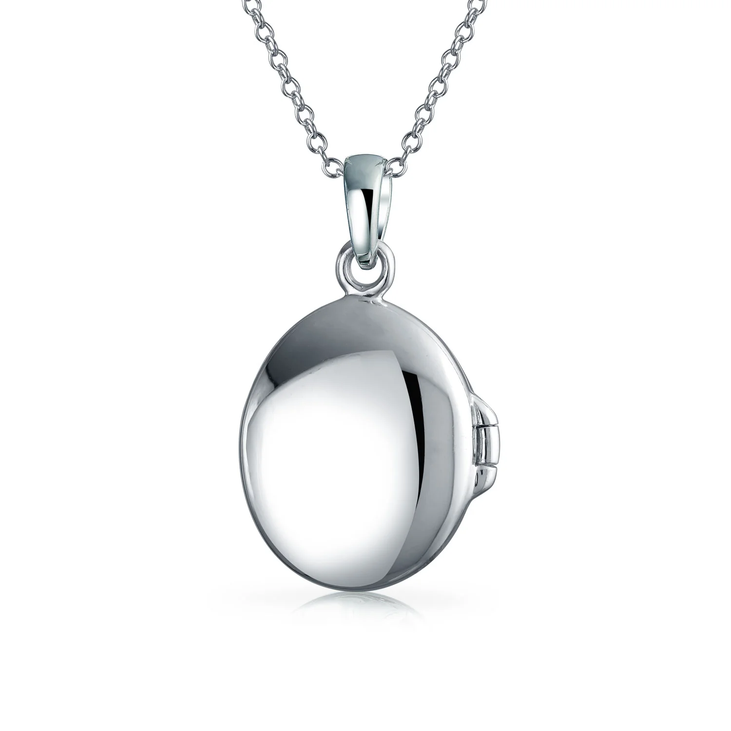 Abalone Oval Family Tree Of Life Locket Photos Pendant Necklace .925 Sterling Silver - Image 10