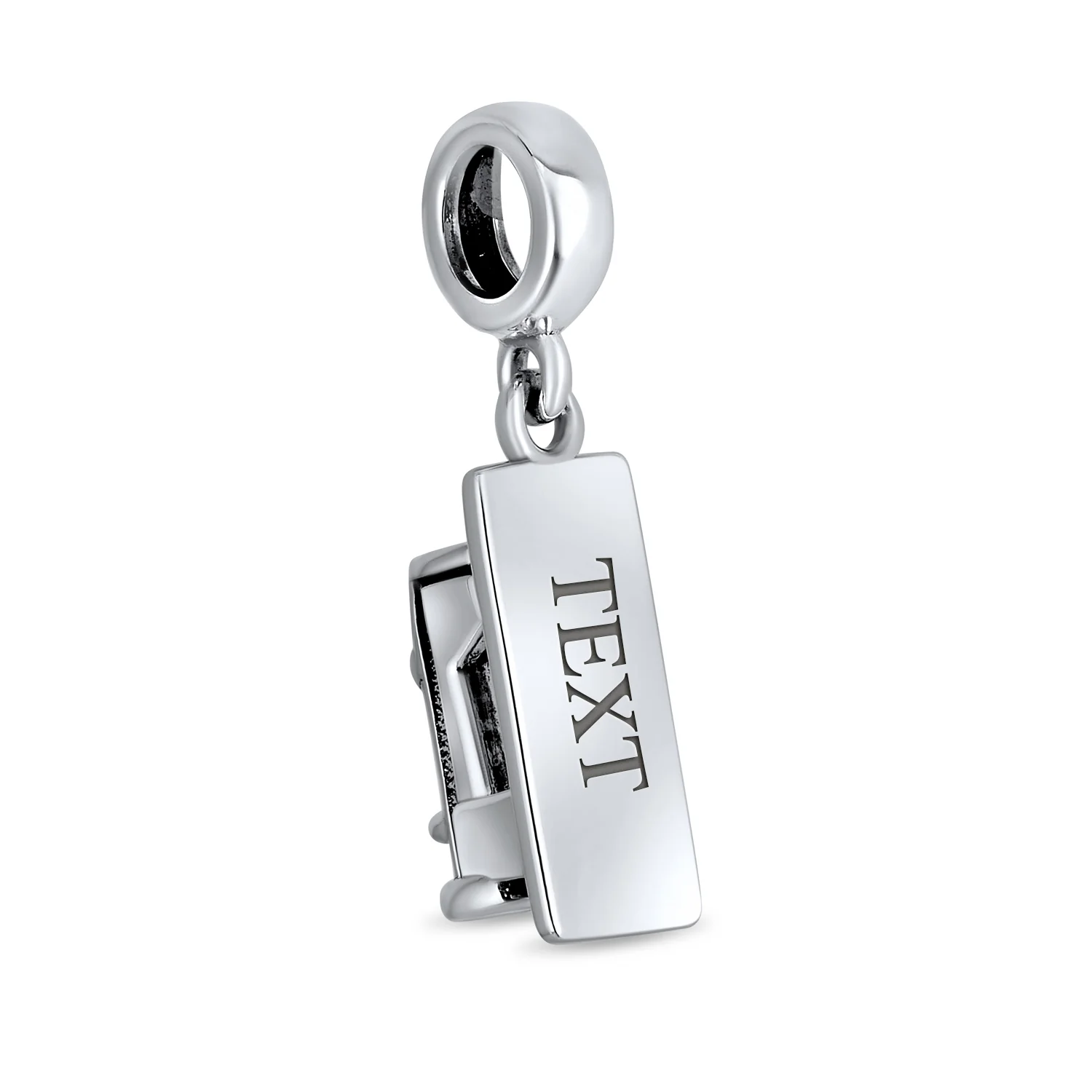 Fashion Designer Sewing Machine Dangle Charm Bead Sterling Silver for Bracelet - Image 3
