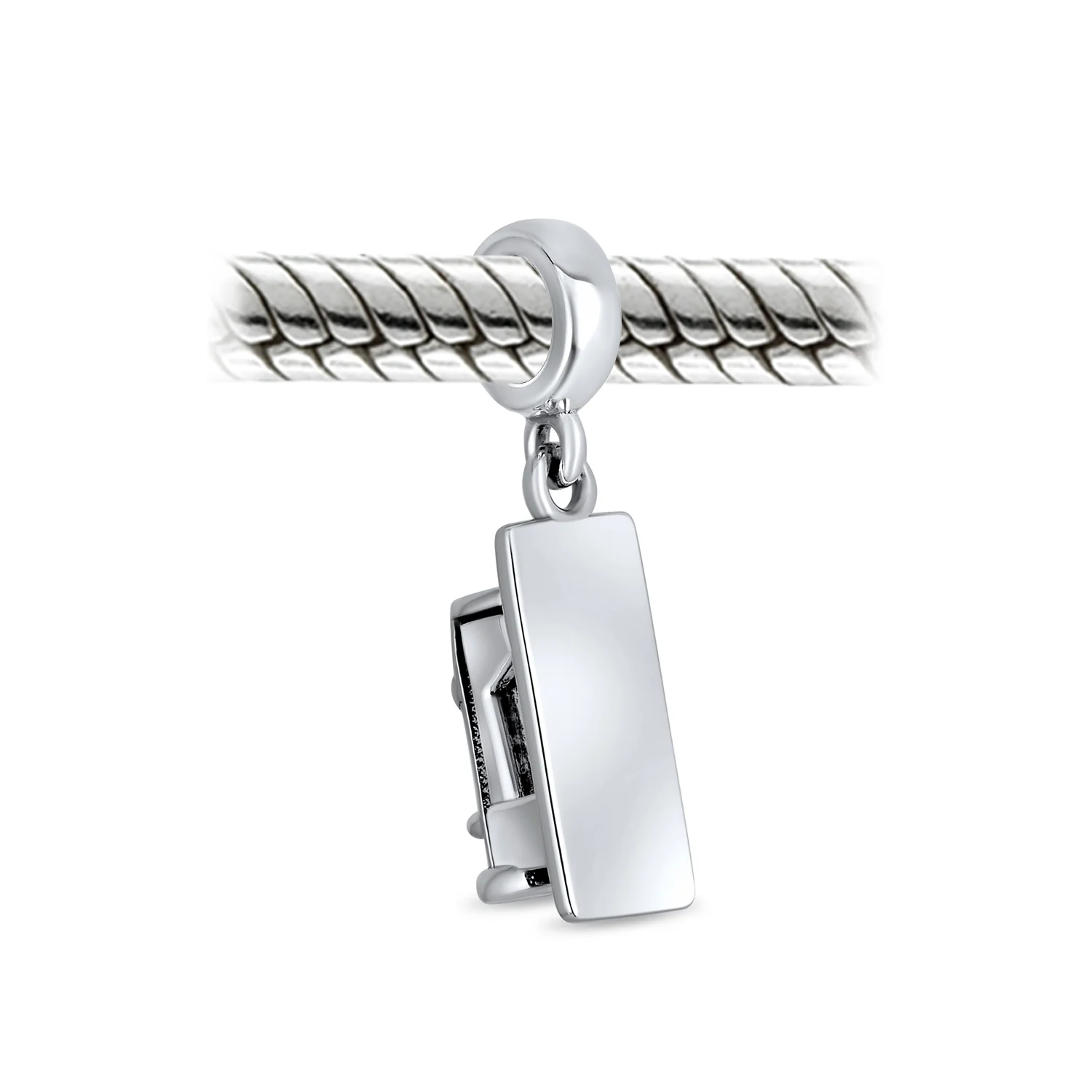 Fashion Designer Sewing Machine Dangle Charm Bead Sterling Silver for Bracelet - Image 4