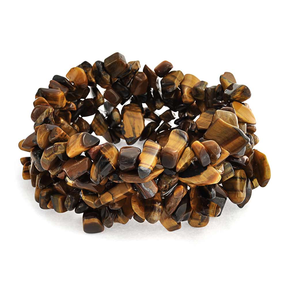 Large Gemstone Cluster Multi Strand Bib Collar Necklace & Stretch Bracelet Set - Image 18