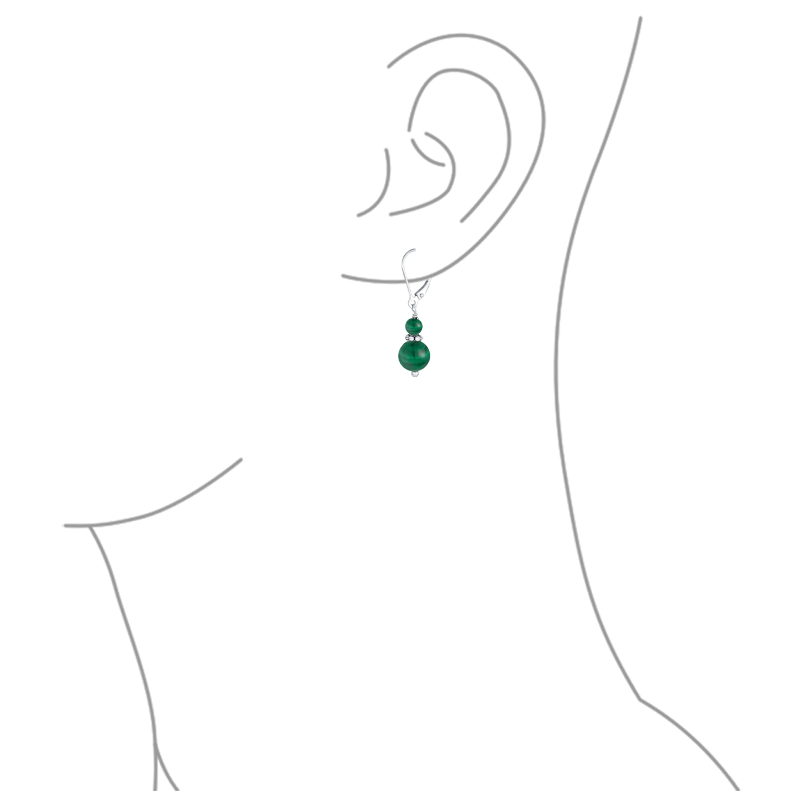 Bali Style Milgrain Rondel Pink Coral Double Bead Ball Dangle Earrings .925 Sterling Silver - Image 55