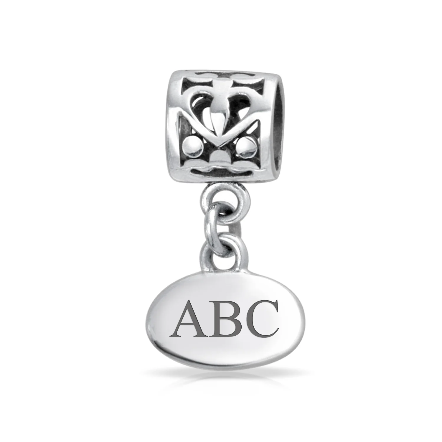 Personalized Graduate Dangle Charm Bead Sterling Silver for European Bracelet - Image 5