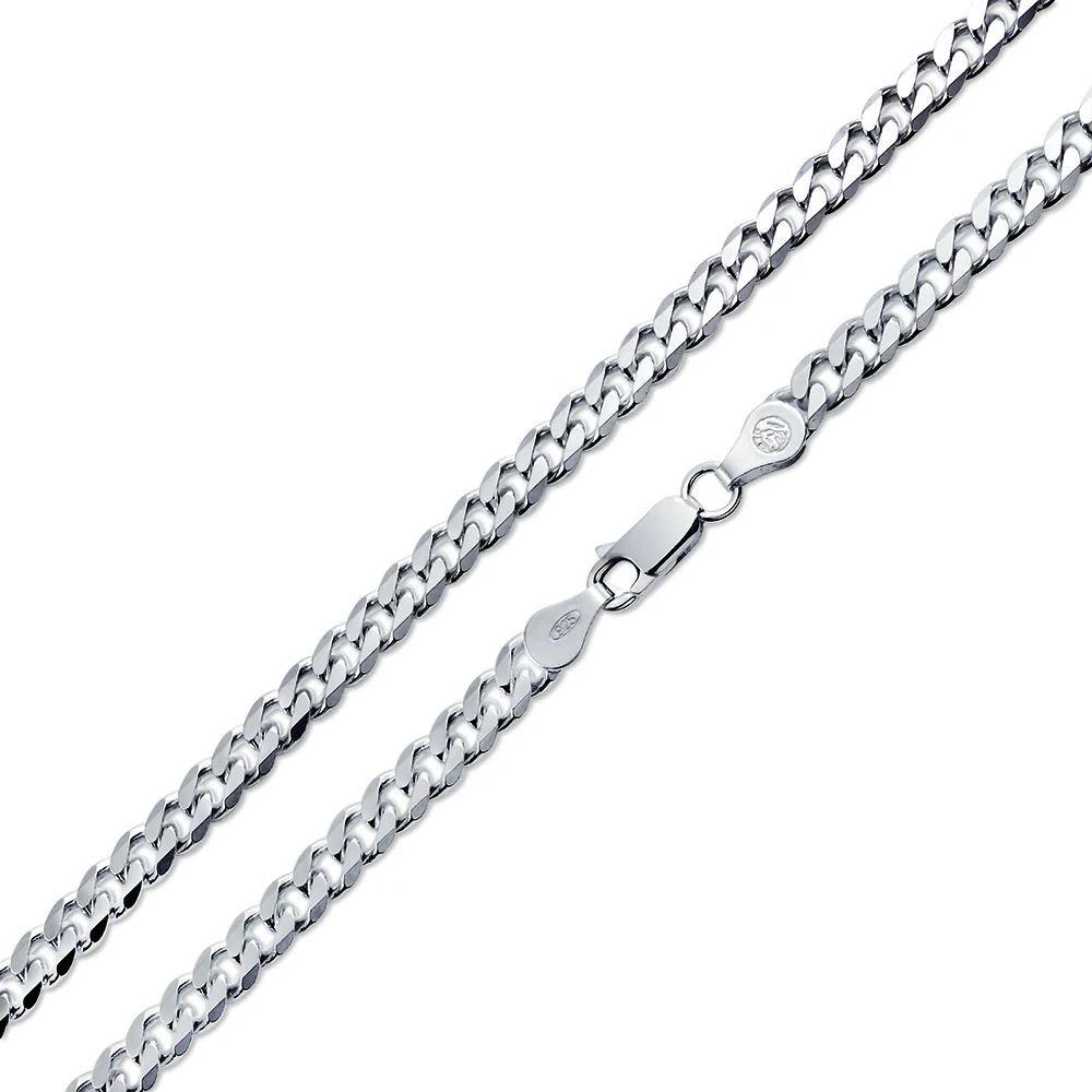 Heavy Solid 6MM Diamond Cut .925 Sterling Silver Miami Cuban Curb Chain Link Necklace - Image 3