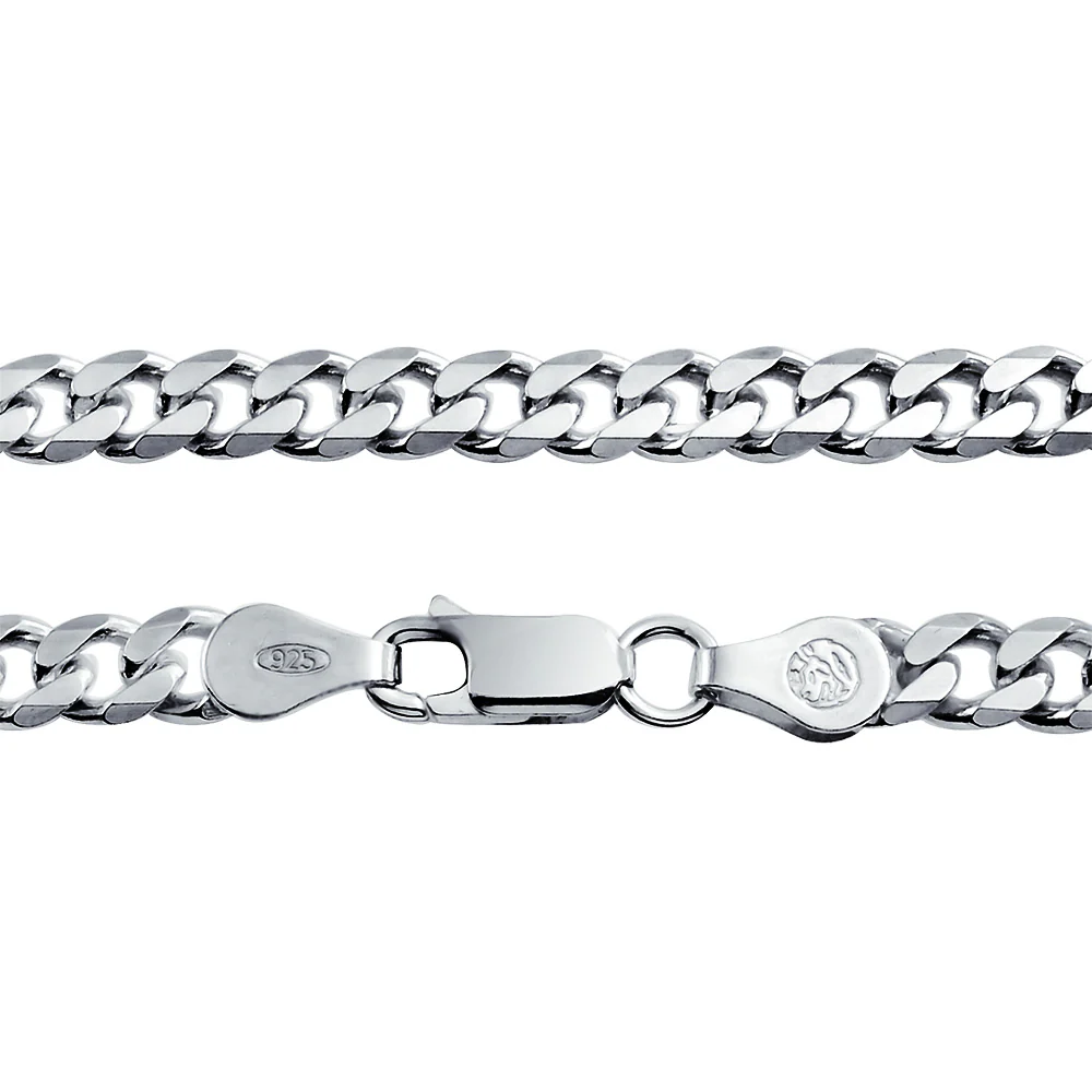 Heavy Solid 6MM Diamond Cut .925 Sterling Silver Miami Cuban Curb Chain Link Necklace - Image 4