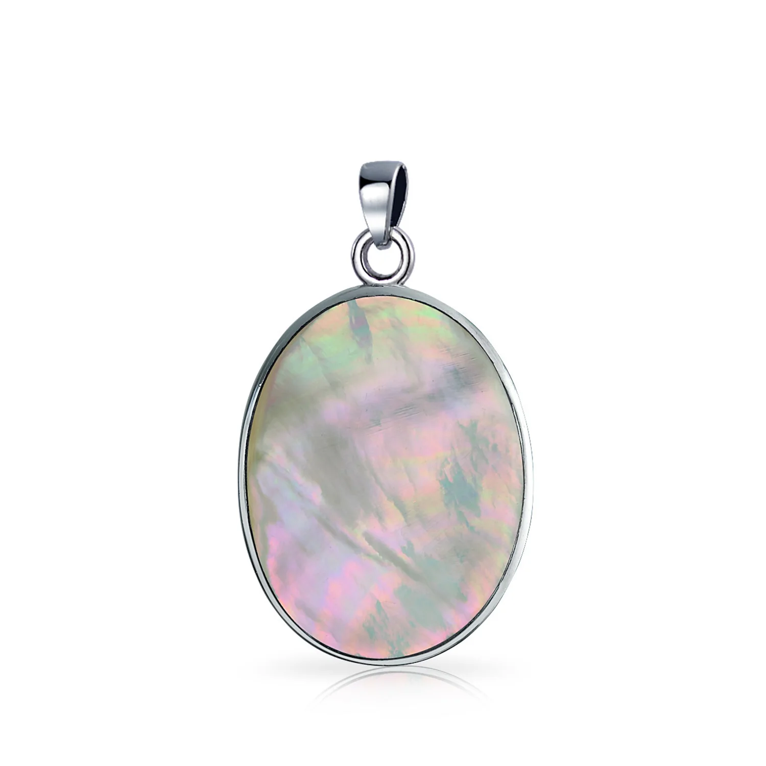 Lapis Turquoise Abalone Tree of Life Pendant Necklace in Sterling Silver - Image 5