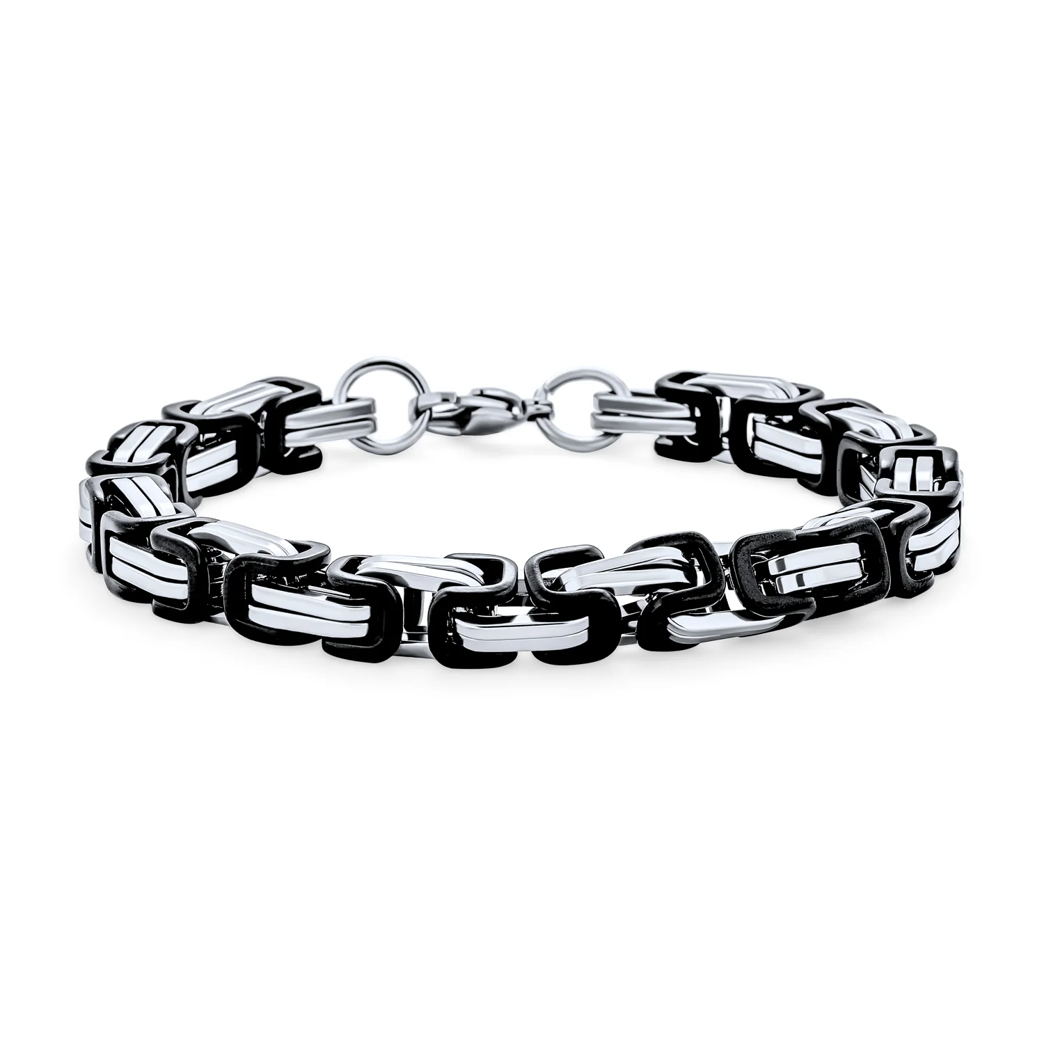 Mechanic Byzantine Punk Rocker Jewelry Set Urban Biker Necklace & Bracelet - Image 5
