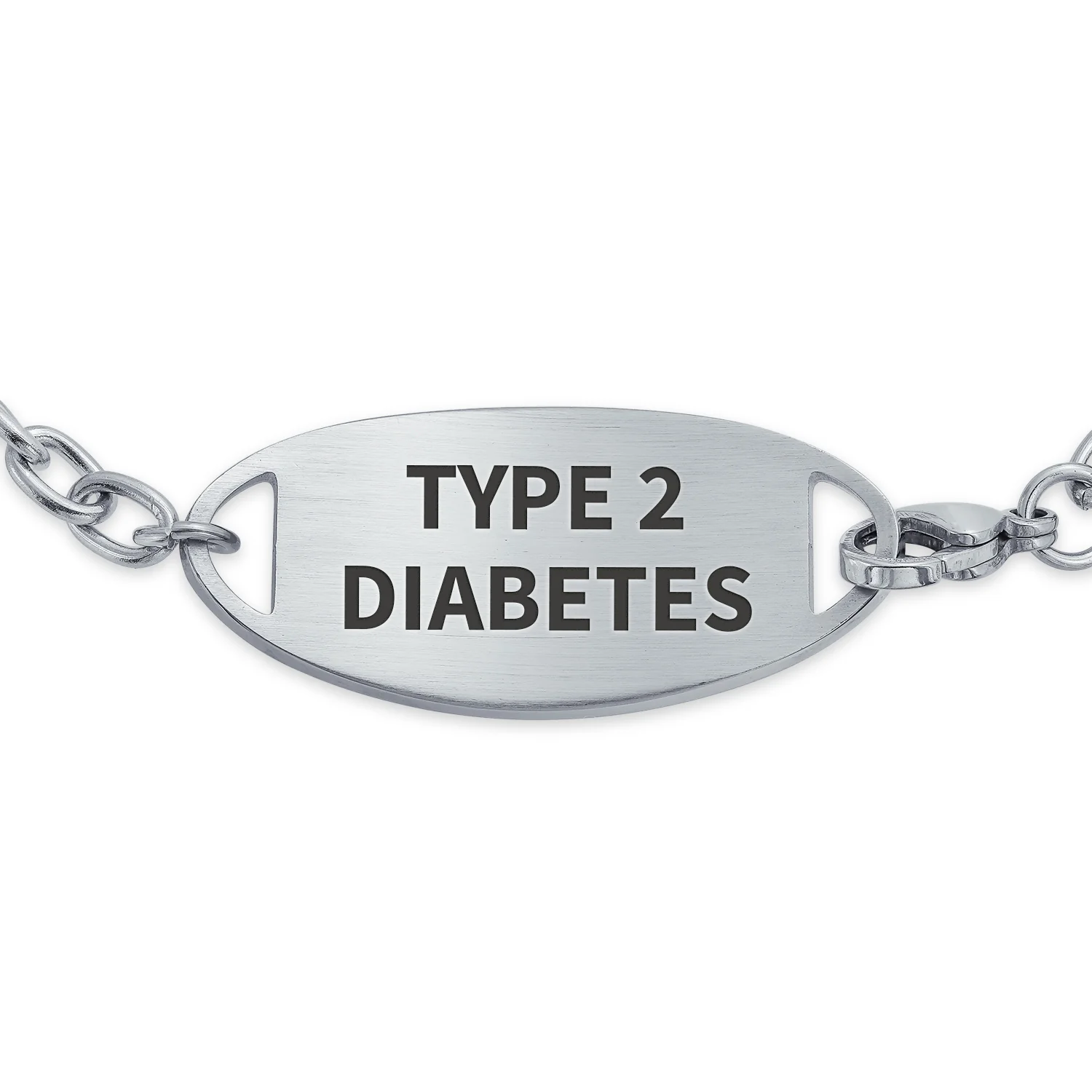 Miami Cuban Link Medical ID Bracelet Stainless 7.5 Inch - Image 8