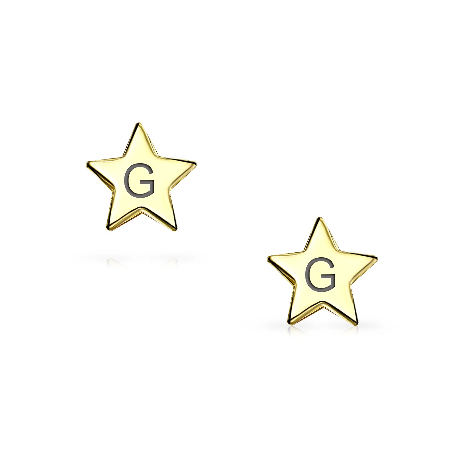 Minimalist 14K Gold Star Stud Earrings for Helix, Cartilage, and Lobe Piercing - Image 35