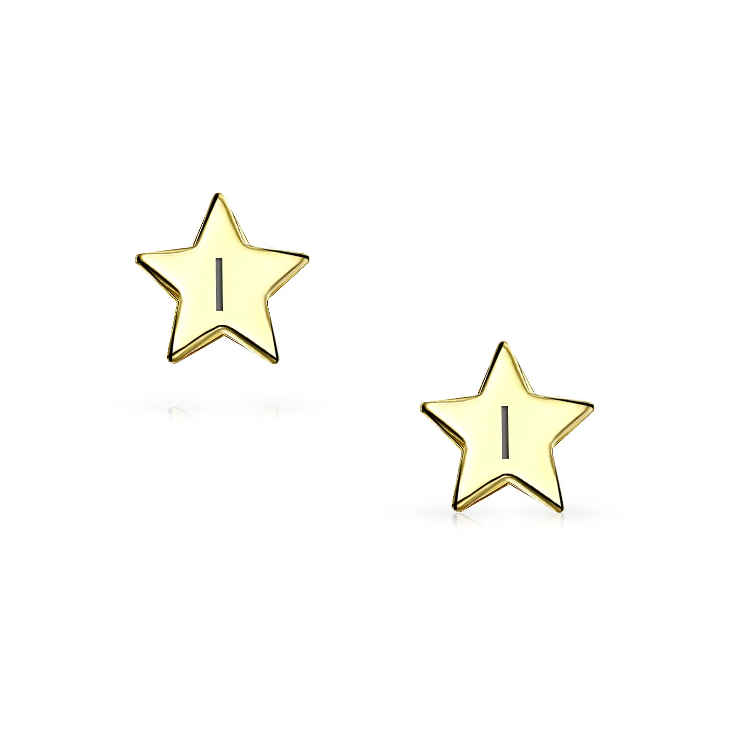 Minimalist 14K Gold Star Stud Earrings for Helix, Cartilage, and Lobe Piercing - Image 37