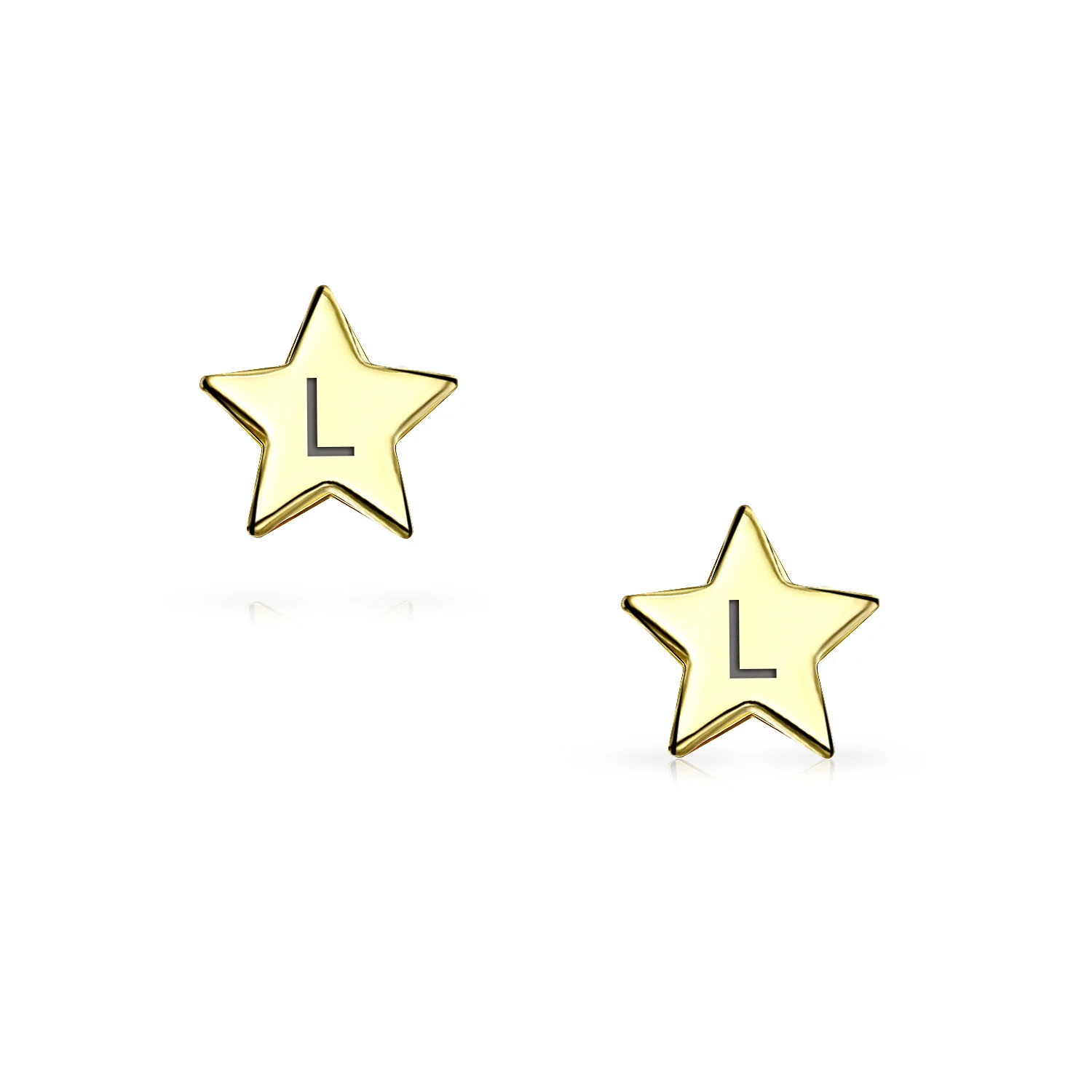 Minimalist 14K Gold Star Stud Earrings for Helix, Cartilage, and Lobe Piercing - Image 40