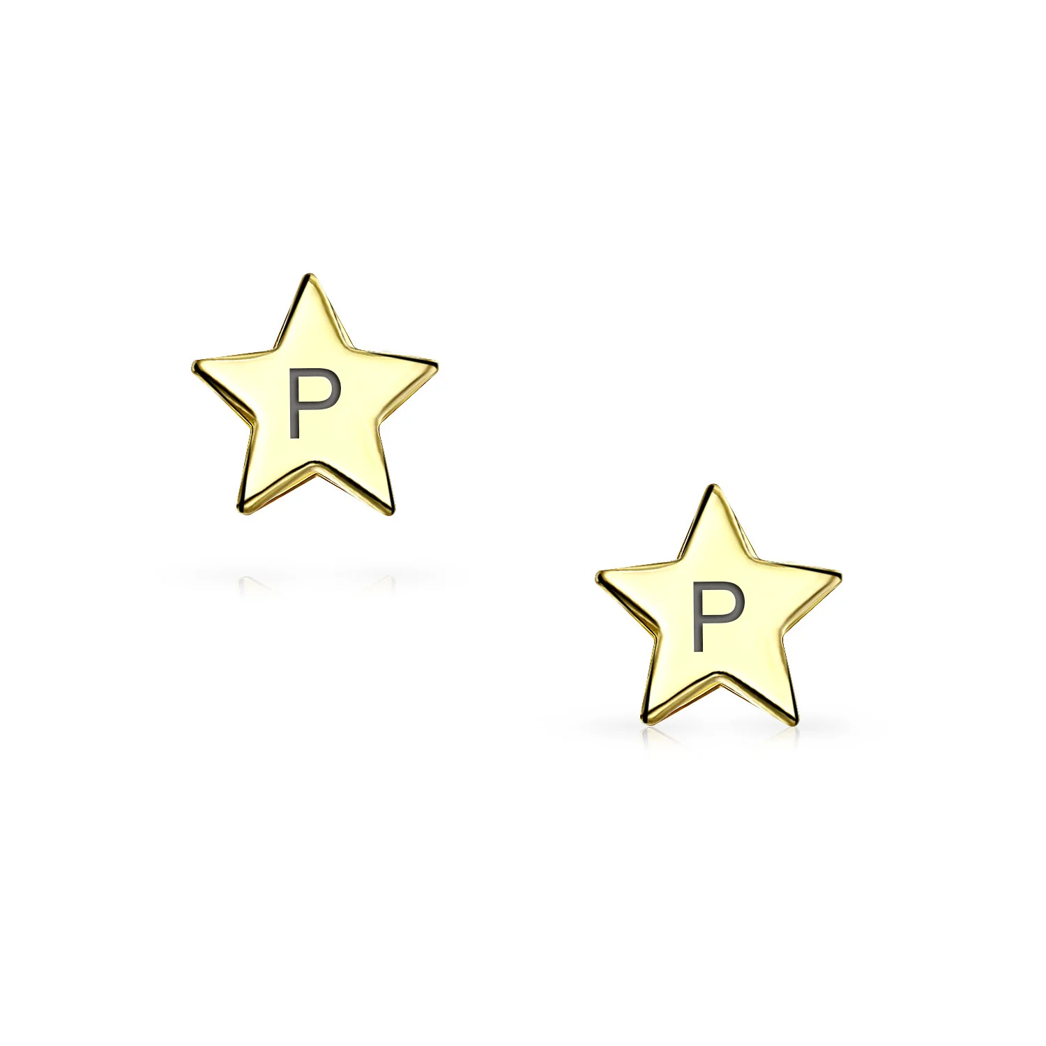 Minimalist 14K Gold Star Stud Earrings for Helix, Cartilage, and Lobe Piercing - Image 44