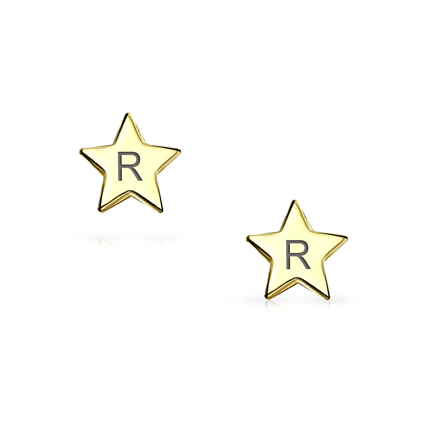 Minimalist 14K Gold Star Stud Earrings for Helix, Cartilage, and Lobe Piercing - Image 46