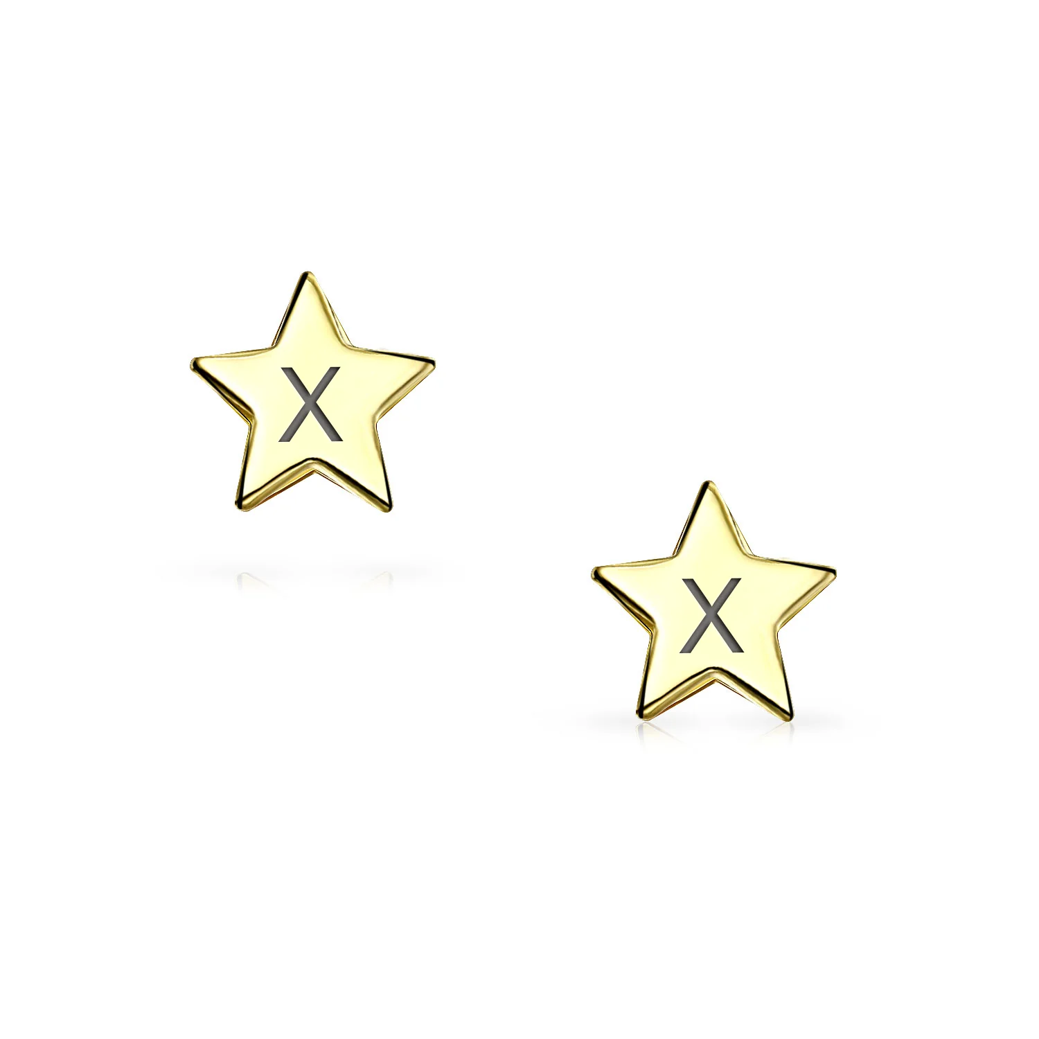 Minimalist 14K Gold Star Stud Earrings for Helix, Cartilage, and Lobe Piercing - Image 52