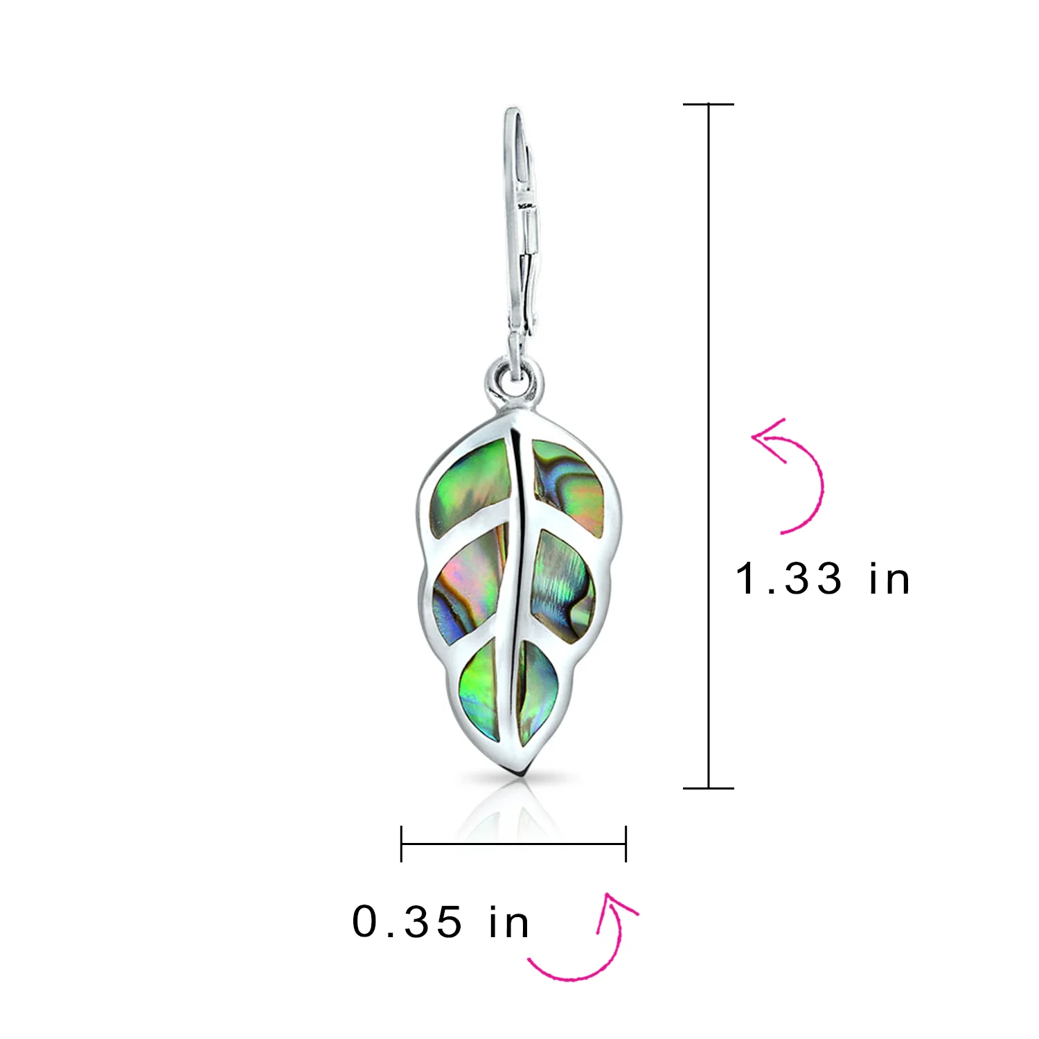Native American Inspired Dangle Gemstone Earrings with Opal Inlay - Image 11