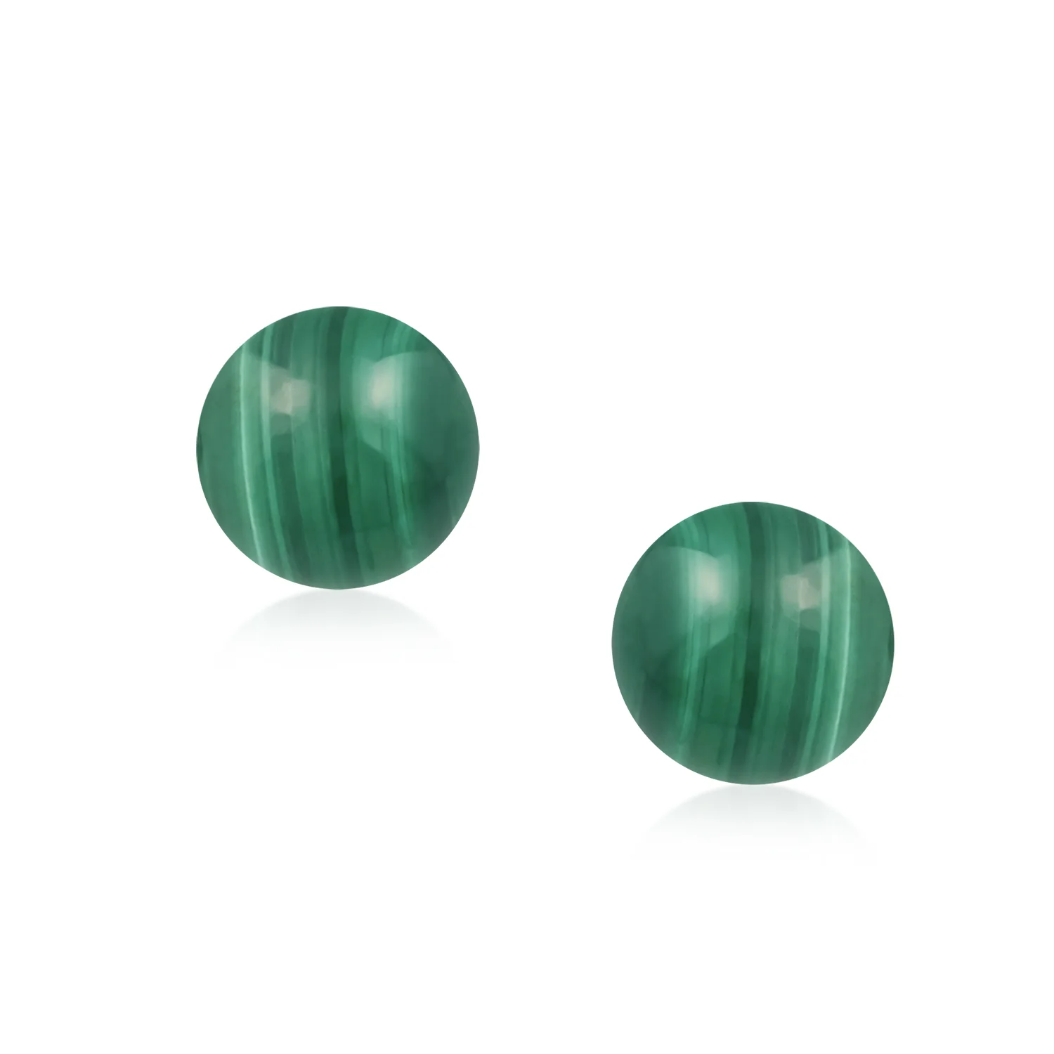 10MM Natural Gemstone Drop Ball Earrings Sterling Silver - Image 10