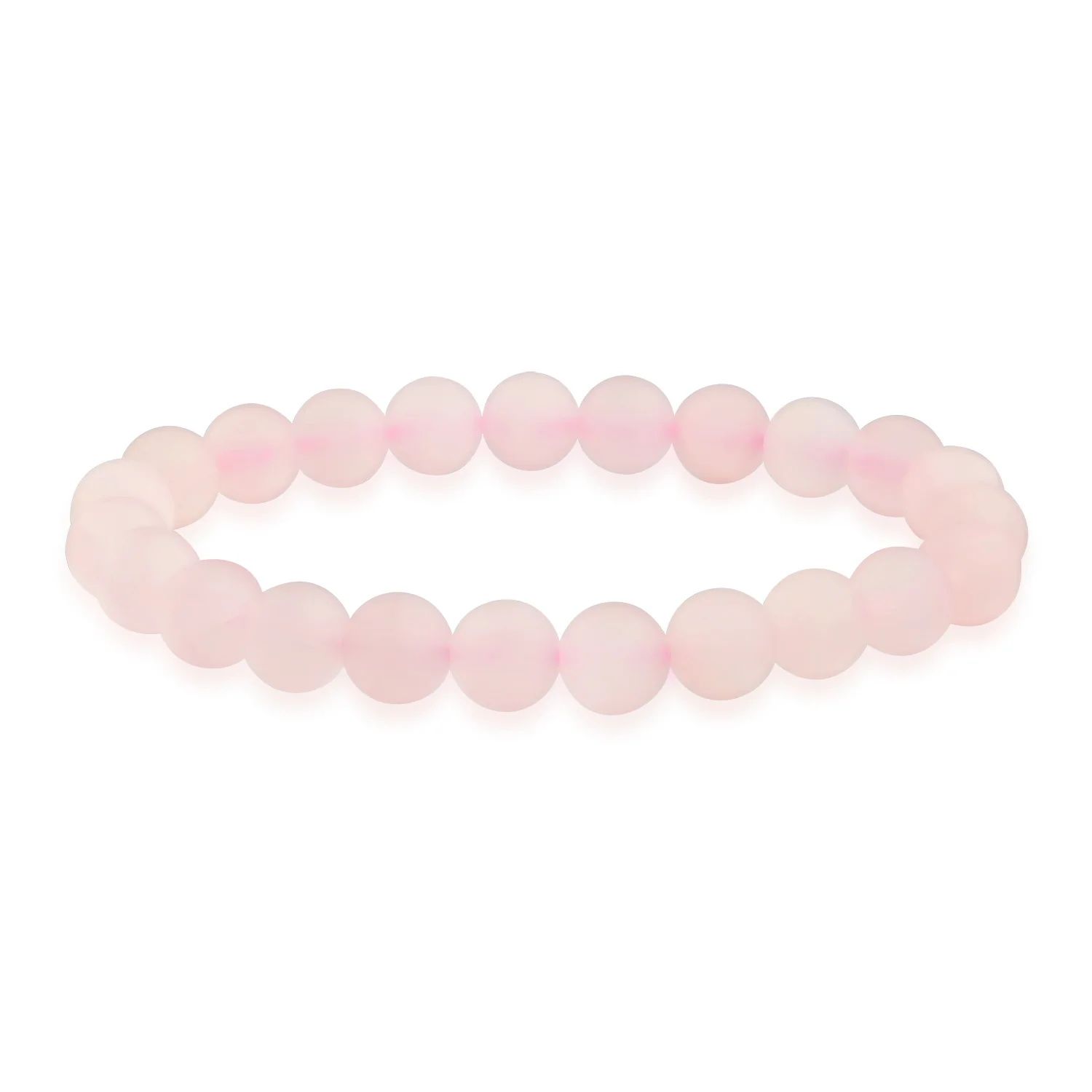 Natural Stone Multi Color Stackable Round 8MM Ball Beads Strand Stretch Bracelet - Image 10