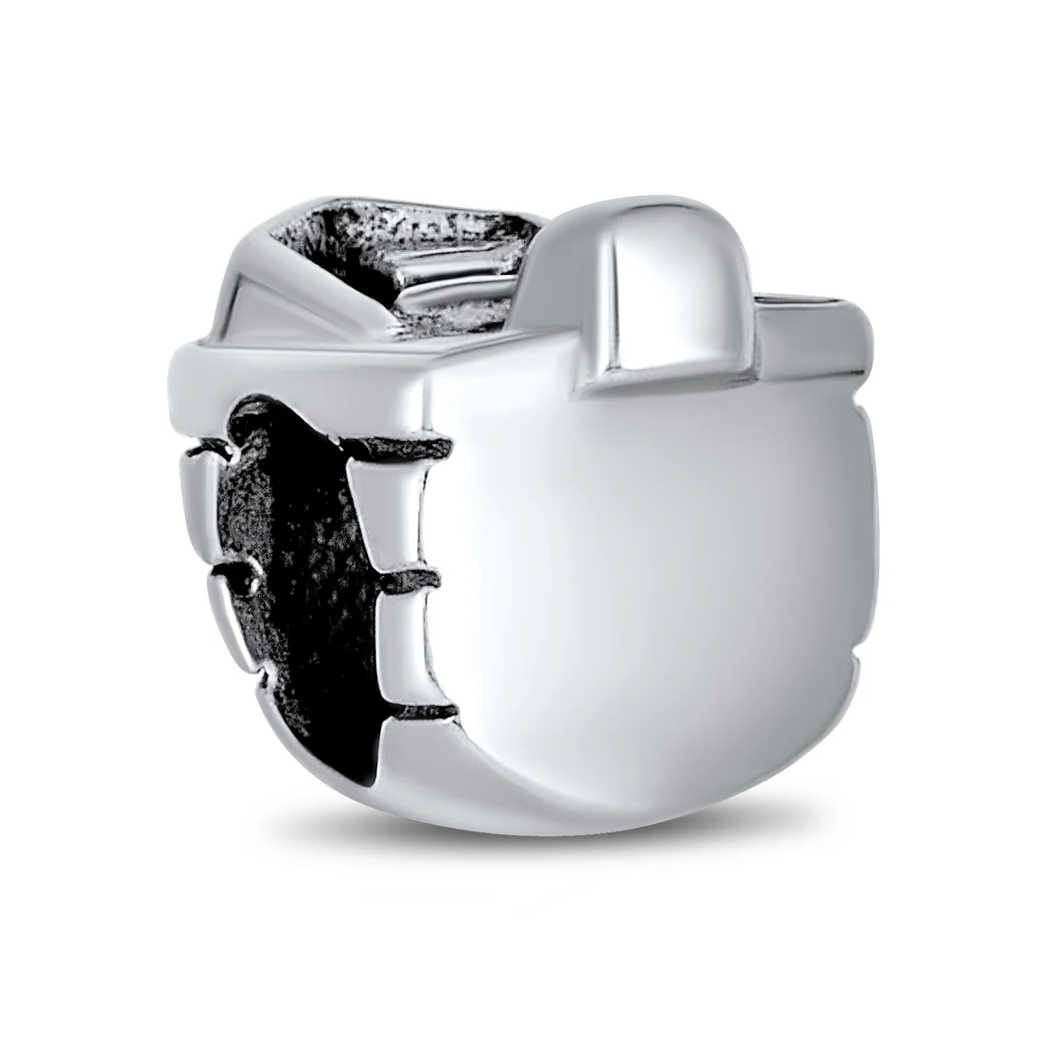 Nautical Speed Boat Charm Bead .925 Sterling Silver Fits European Bracelet - Image 2