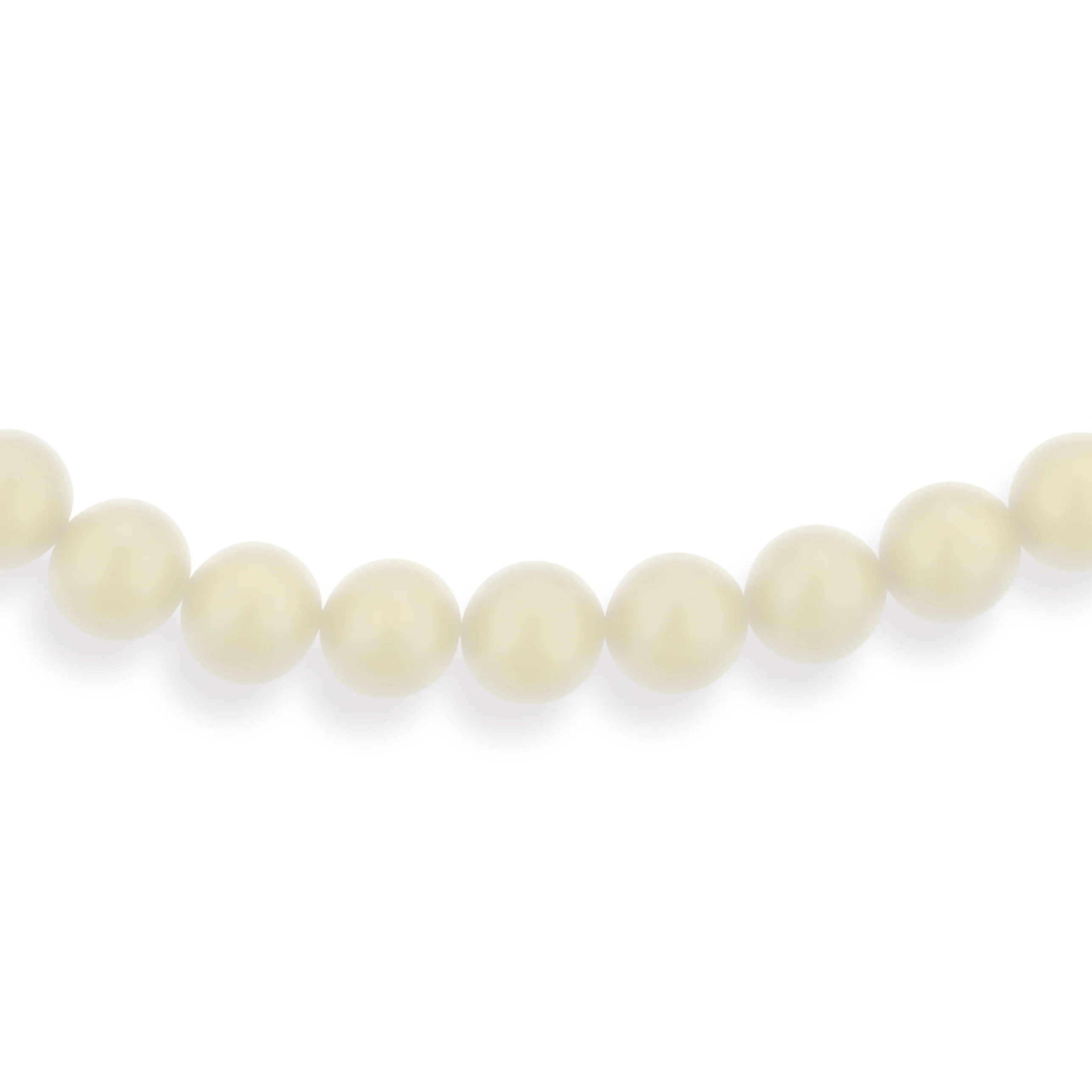 Plain Smooth Western 10MM Jasper Bead Strand Necklace Silver Plated 16 Inch - Image 2
