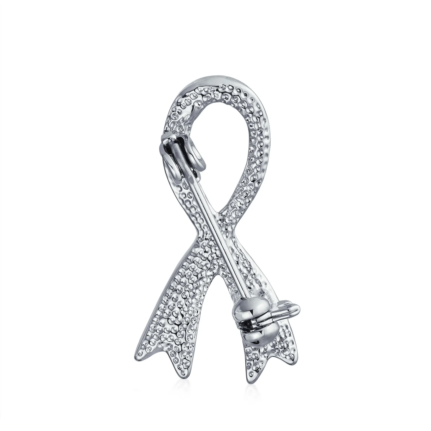 Prevention Pink Bow Ribbon Breast Cancer Survivor Brooche Pin Enamel Accessory - Image 3