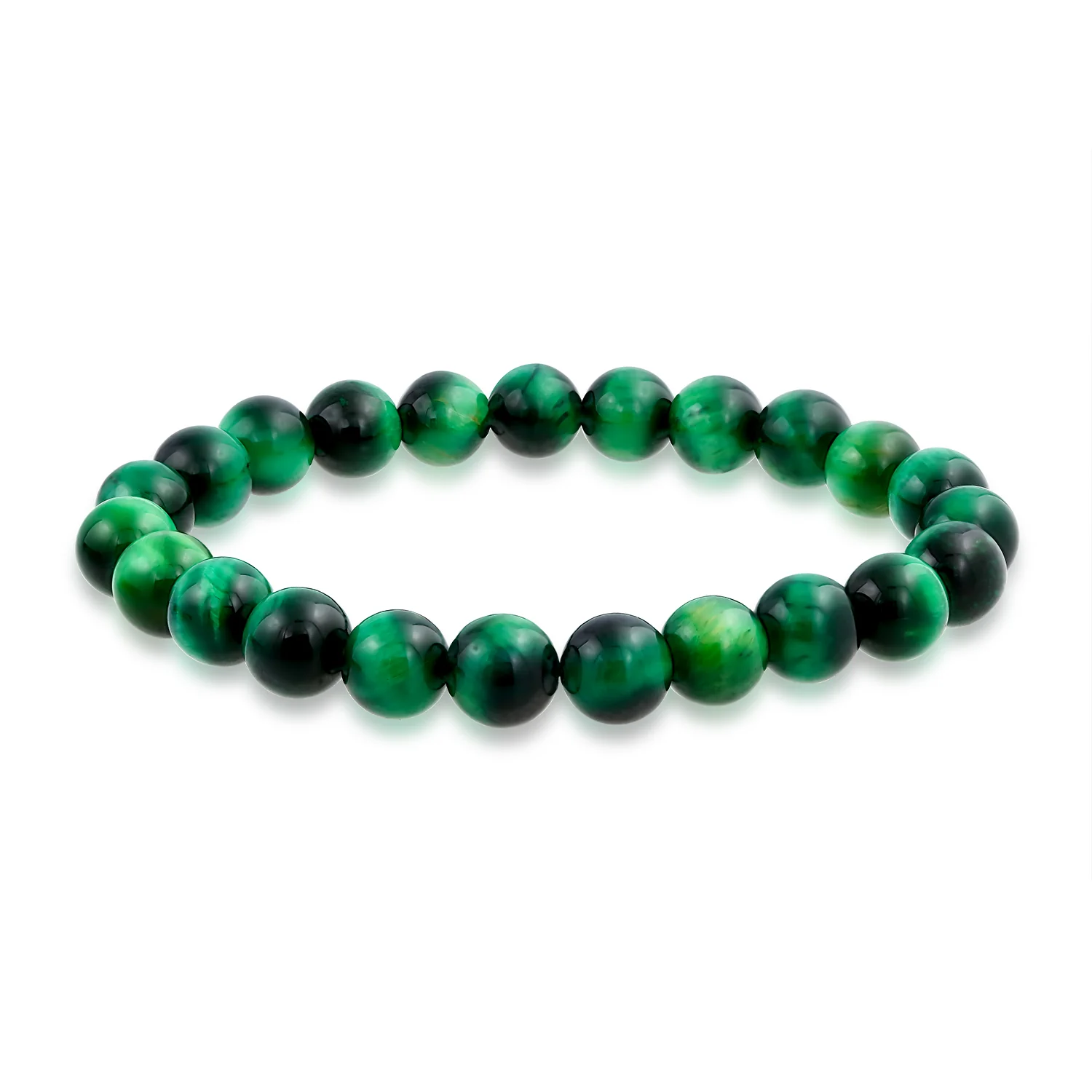 Set of 3 Natural Stone Bead Stretch Bracelets - Stackable - Image 15
