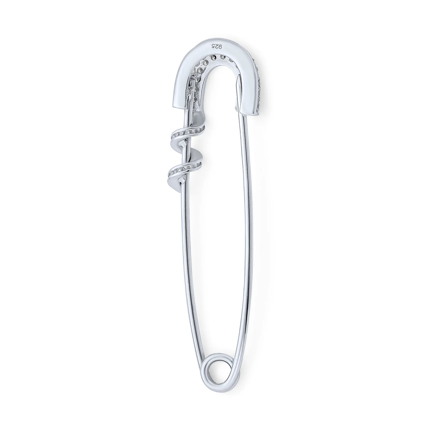 Support Symbol Brooche Pin for Displaced People 14K Rose Gold Plated CZ Charm - Image 4