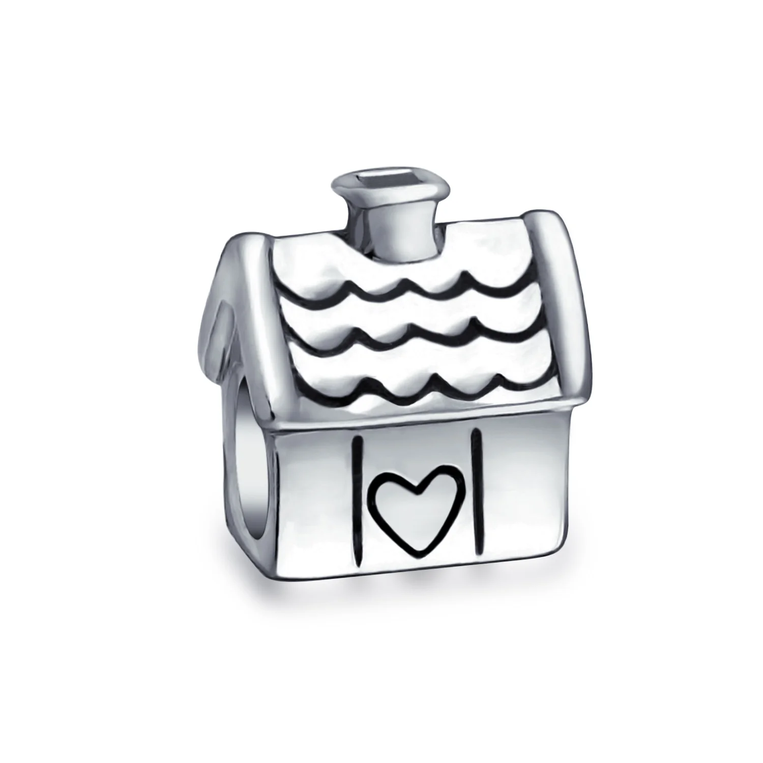 Set of 2 SUV Jeep Car and Sweet Heart New Homeowner Charm Bead Sterling Silver - Image 2
