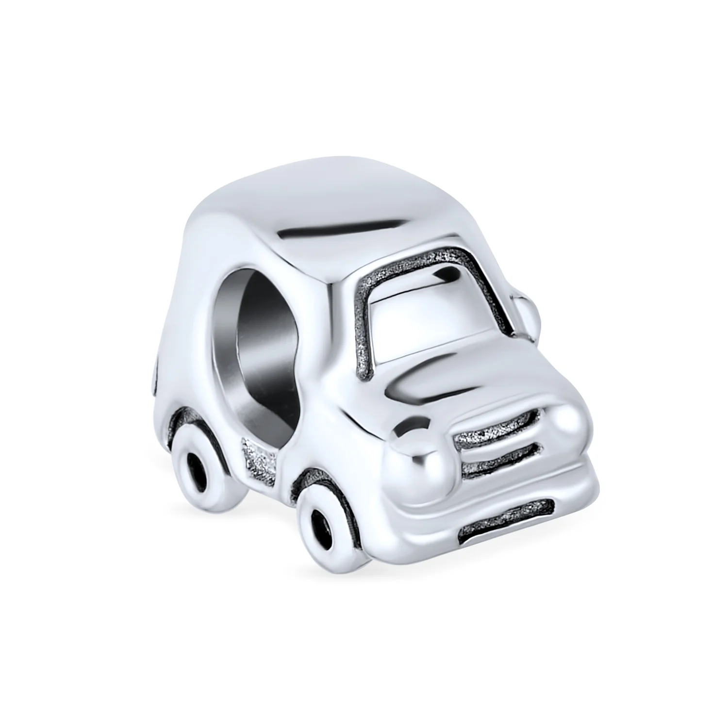 Set of 2 SUV Jeep Car and Sweet Heart New Homeowner Charm Bead Sterling Silver - Image 5