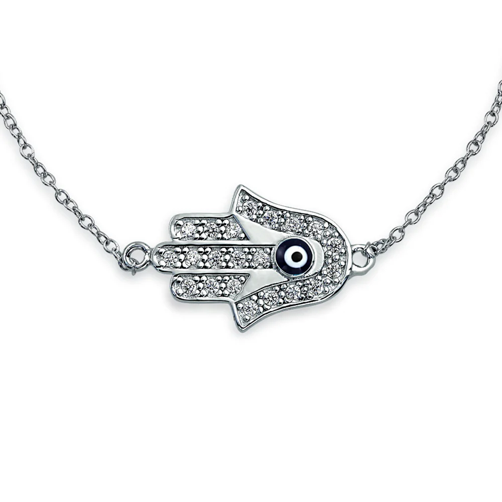 Turkish Amulet Evil Eye Chain Link Bracelet Gold Plated - Image 3
