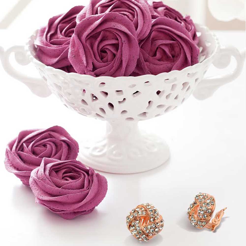Fashion Twist Braided Crystal Love Knot Clip-On Earrings Non-Pierced Ears - Image 15