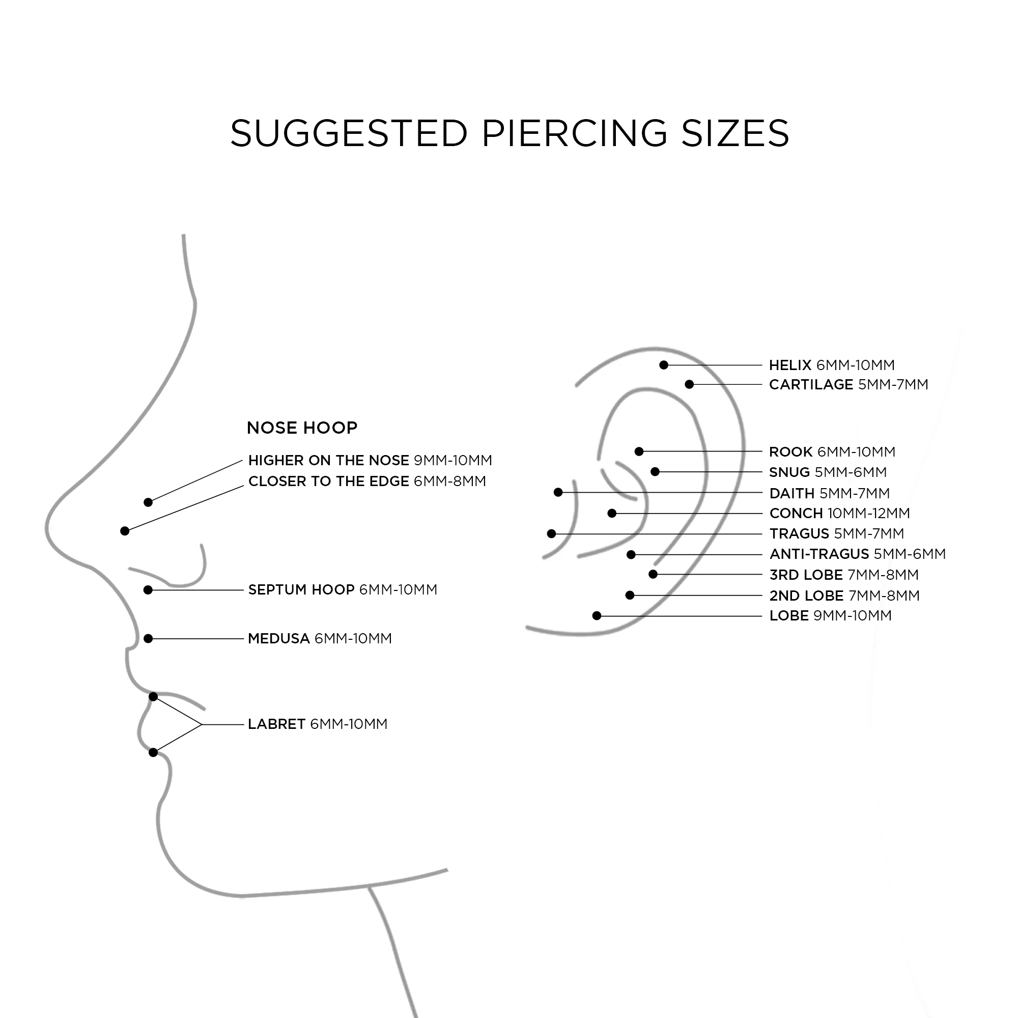 White Blue Pink Dream Catcher Feather Cartilage Ear Stud Surgical Steel 14G - Image 8